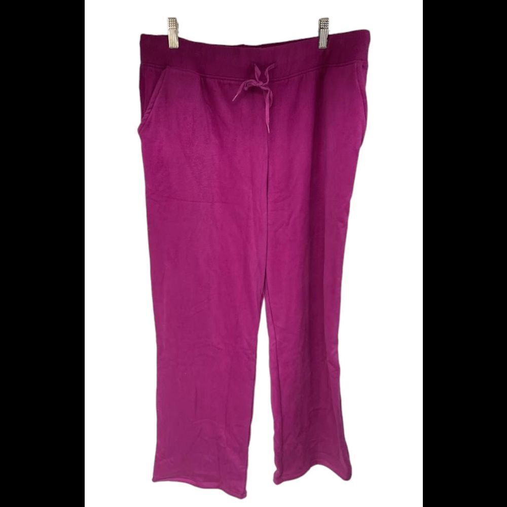 Comfort Code Women's Fleece Lounge Pant Purple Radiance - Regular